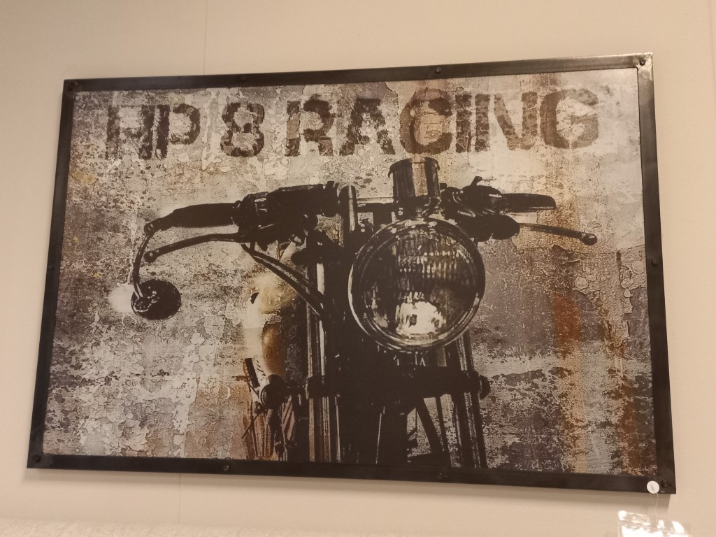 Motorrad Wandbild