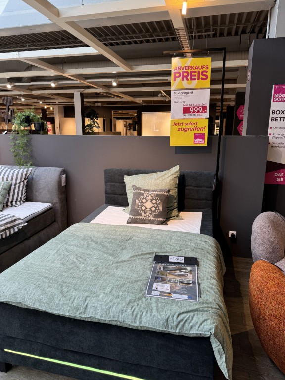 Boxspringbett Inkl. Topper und Stauraum